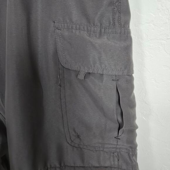 UTEX Canada Mens Brown Cargo Pockets Ripstop Lightweight Pants Gorpcore XL - Picture 9 of 16